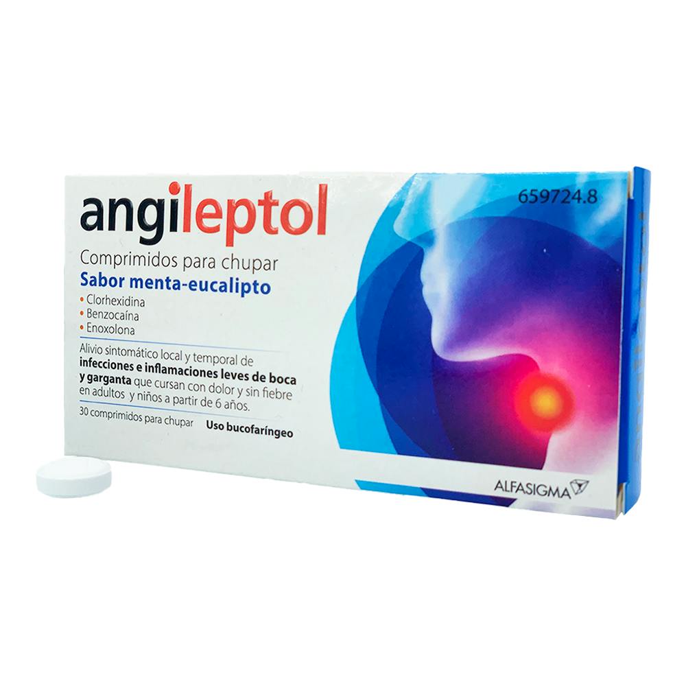 ANGILEPTOL MENTA-EUCALIPTO 30 COMP