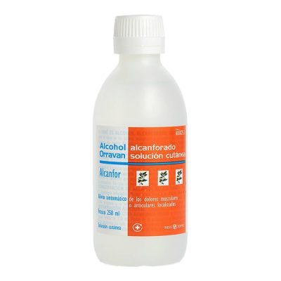 ALCOHOL ALCANFORADO  ORRAVAN 250ML