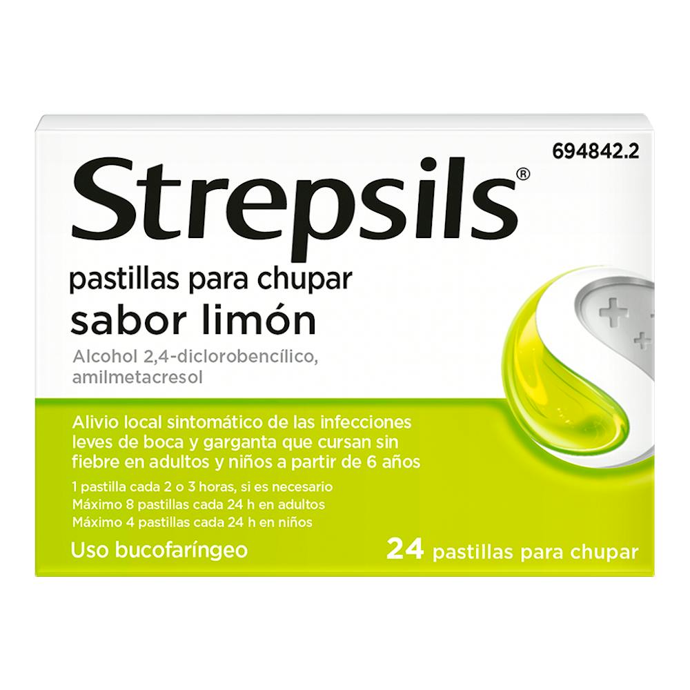 STREPSILS LIMON S.AZUC 24 PASTILL