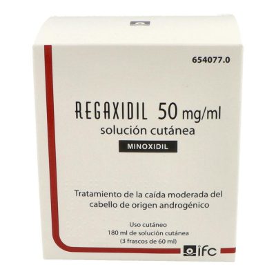 REGAXIDIL 5% SOLUCION 180 ML