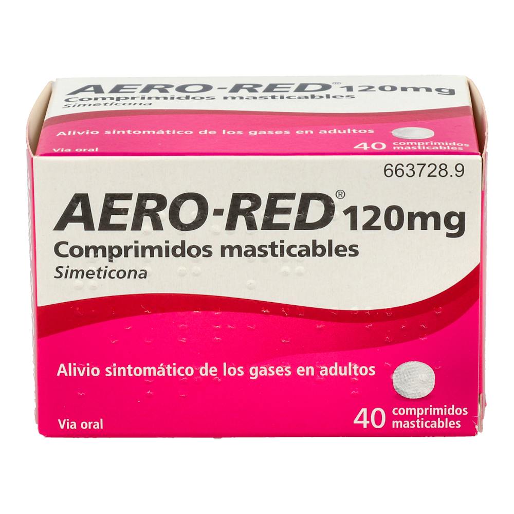 AERO RED 120 MG 40 COMP