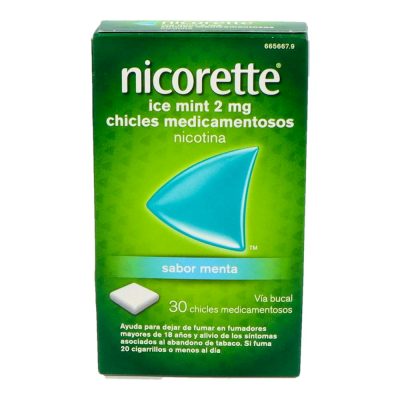 NICORETTE ICE MINT 2MG 30 CHICLES
