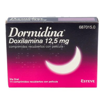 DORMIDINA 12,5 MG 14 COMP