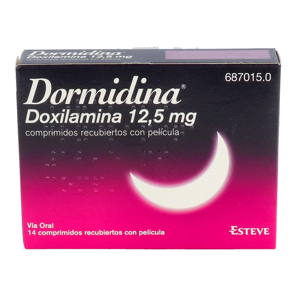 DORMIDINA 12,5 MG 14 COMP