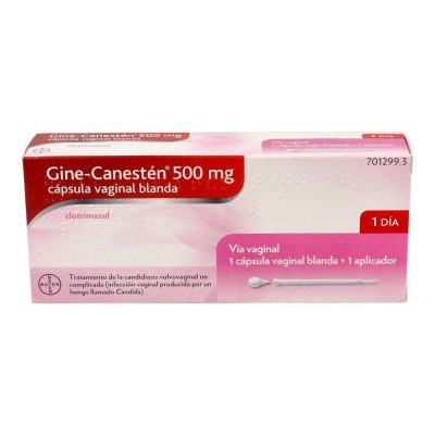 GINE CANESTEN 500 MG 1 CAPS VAGIN.