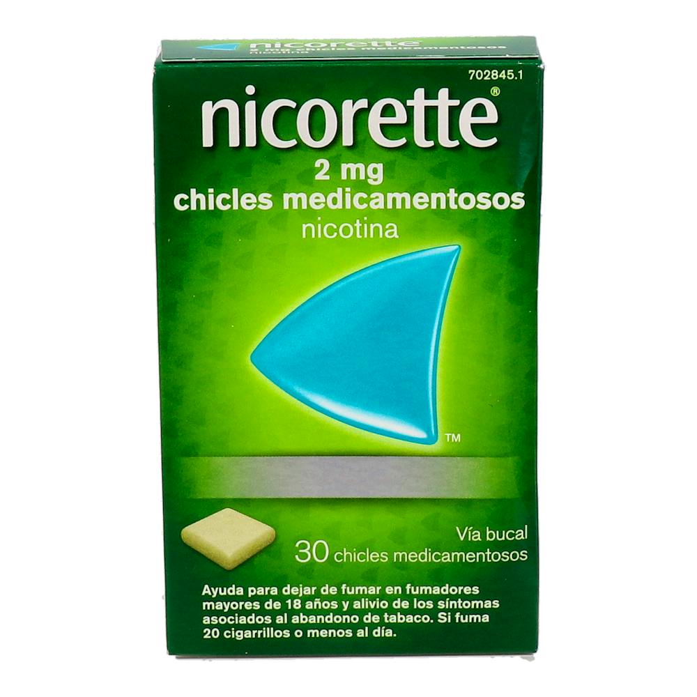 NICORETTE 2 MG 30 CHICLES