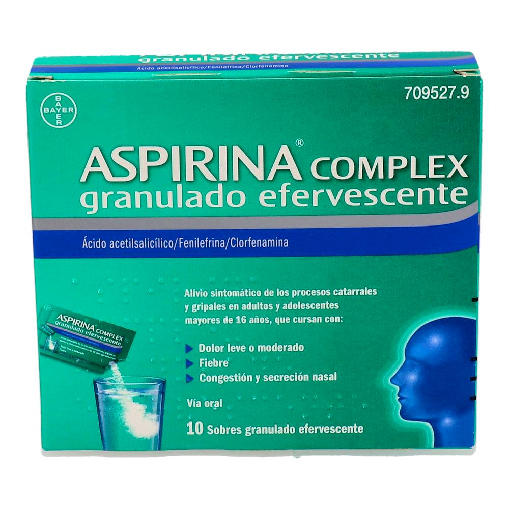 ASPIRINA COMPLEX 10 SOBRES EFERVES
