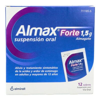 ALMAX FORTE 1.5  12 SOBRES SUSP ORAL