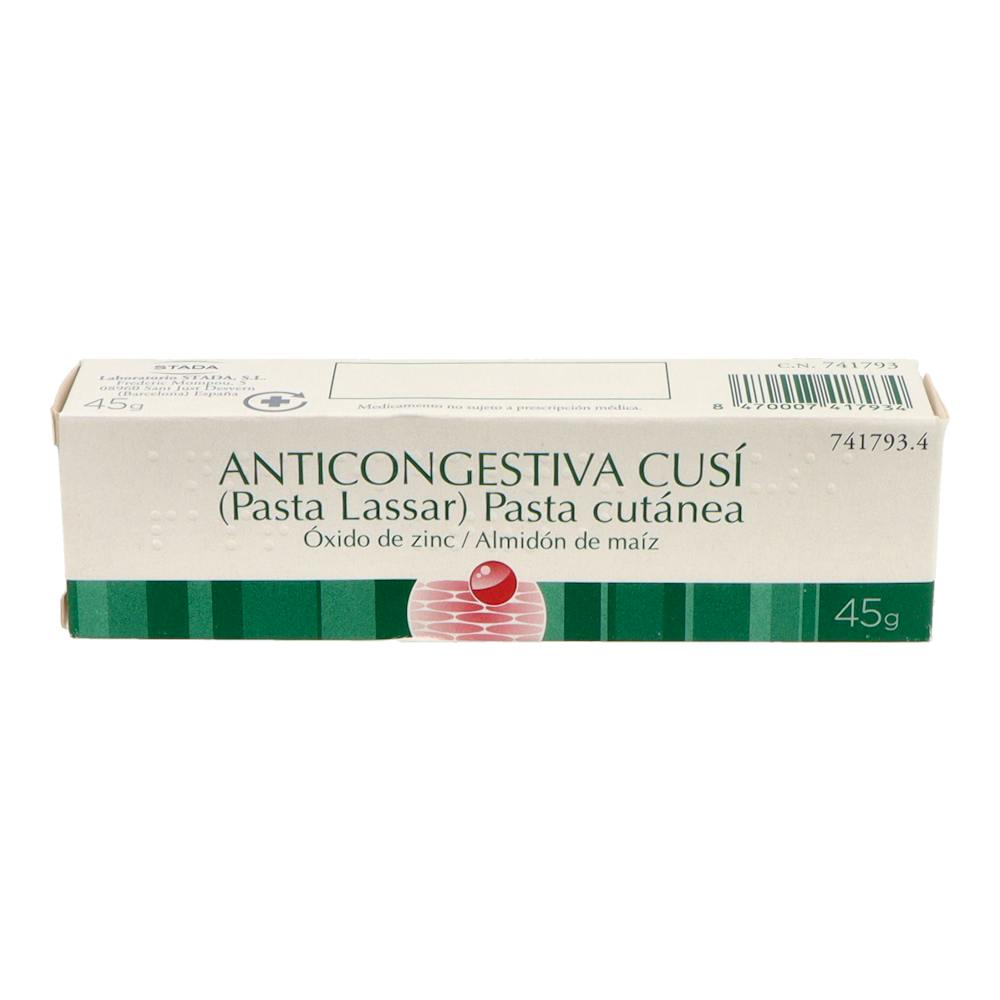 ANTICONGESTIVA CUSI PASTA LASSAR