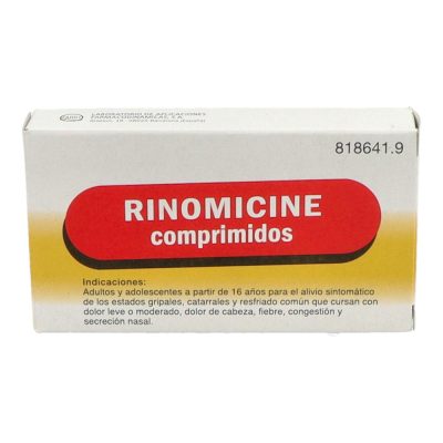 RINOMICINE ACTIVADA 10 COMP