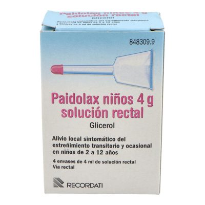 PAIDOLAX 4 APLICACIONES 4 ML