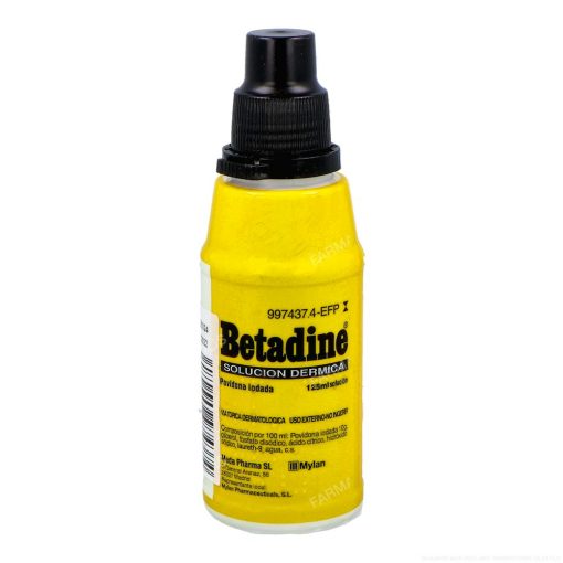 BETADINE SOL DERMICA 125 ML