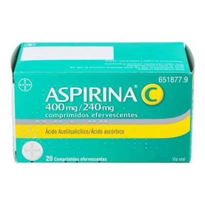 ASPIRINA C EFERV 20 COMP