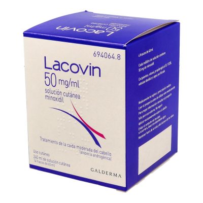LACOVIN SOL 5% 4 FRASCOS 60 ML