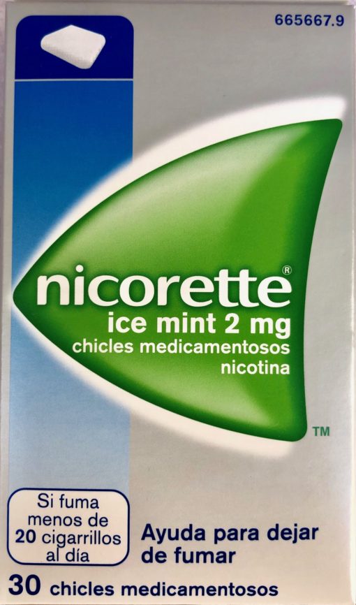 NICORETTE  ICE MINT 4MG 30CHICLES